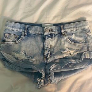 One Teaspoon denim shorts